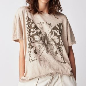 free people midnight rider the butterfly tee